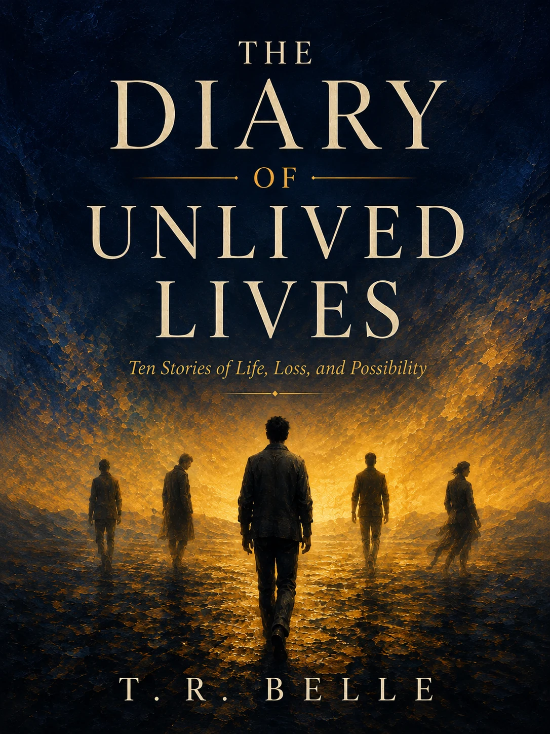 Cover of The Diary of Unlived Lives by T. R. Belle